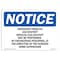 Signmission OSHA Notice Sign, 7" Height, 10" Width, Emergency Medical Gas Shutoff Medical Gas Sign, Landscape OS-NS-D-710-L-11858 - alternate 1